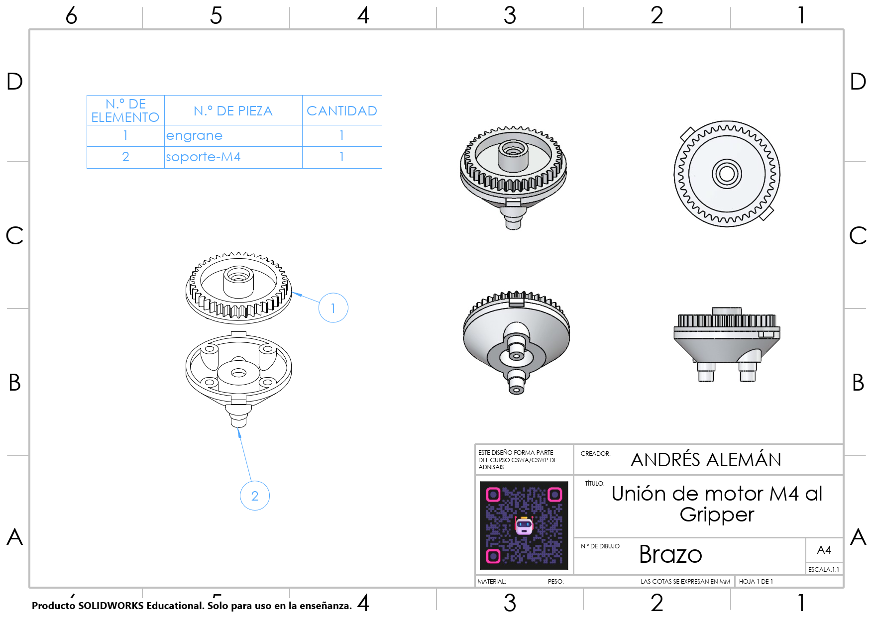 Sheet 7 - Component Dimensioning