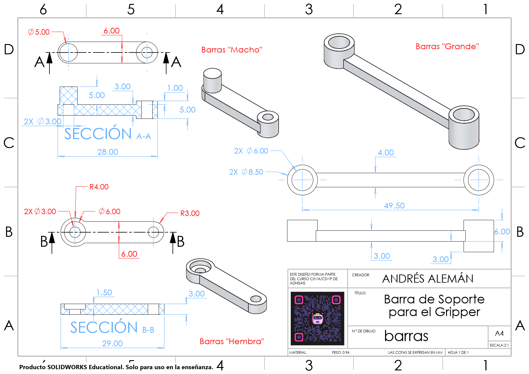 Sheet 8 - Exploded Assembly & Callouts